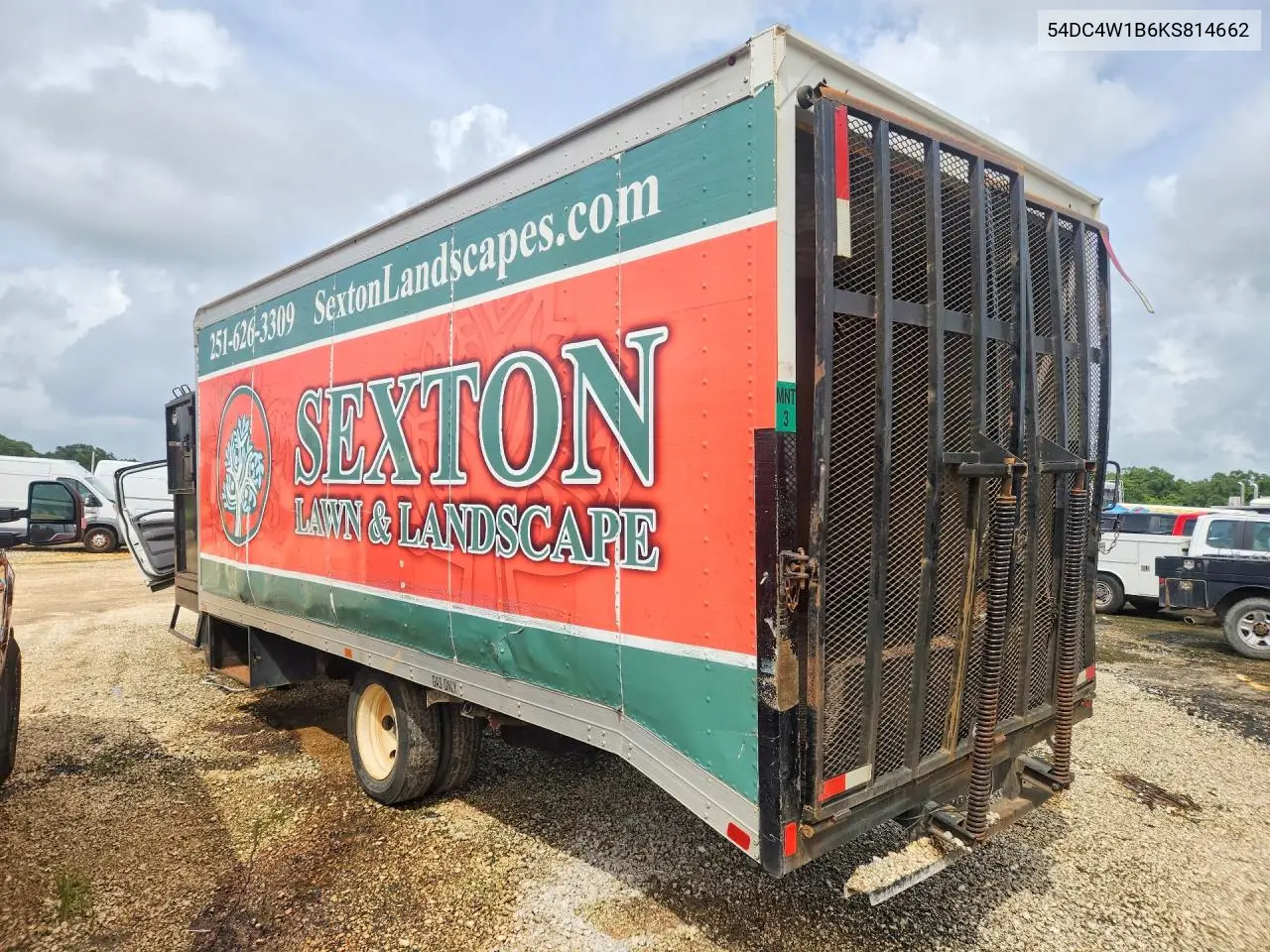 2019 Isuzu Npr Hd VIN: 54DC4W1B6KS814662 Lot: 57720306