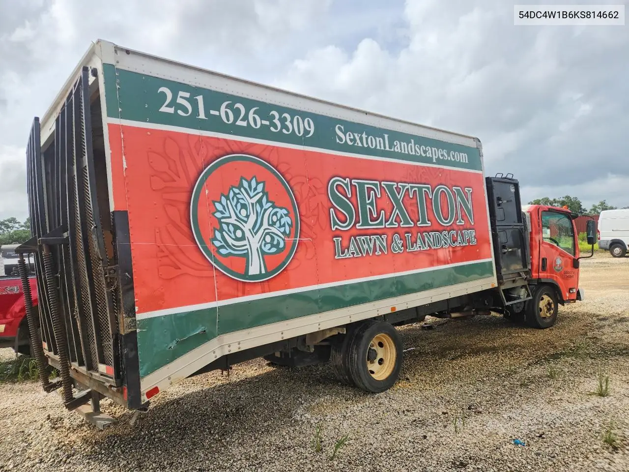 2019 Isuzu Npr Hd VIN: 54DC4W1B6KS814662 Lot: 57720306