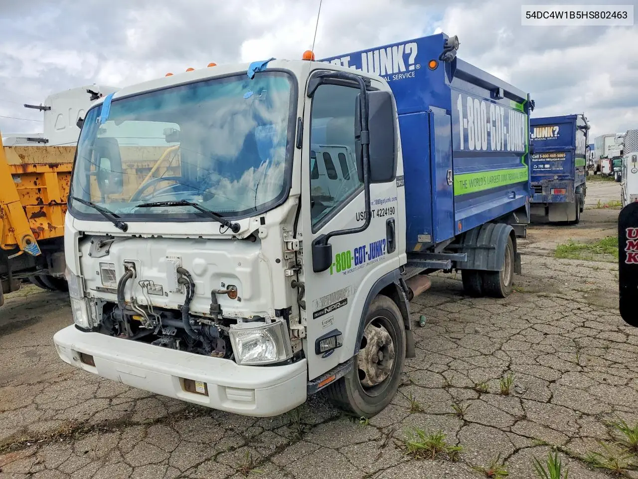 2019 Isuzu Npr Hd VIN: 54DC4W1B5HS802463 Lot: 58435186