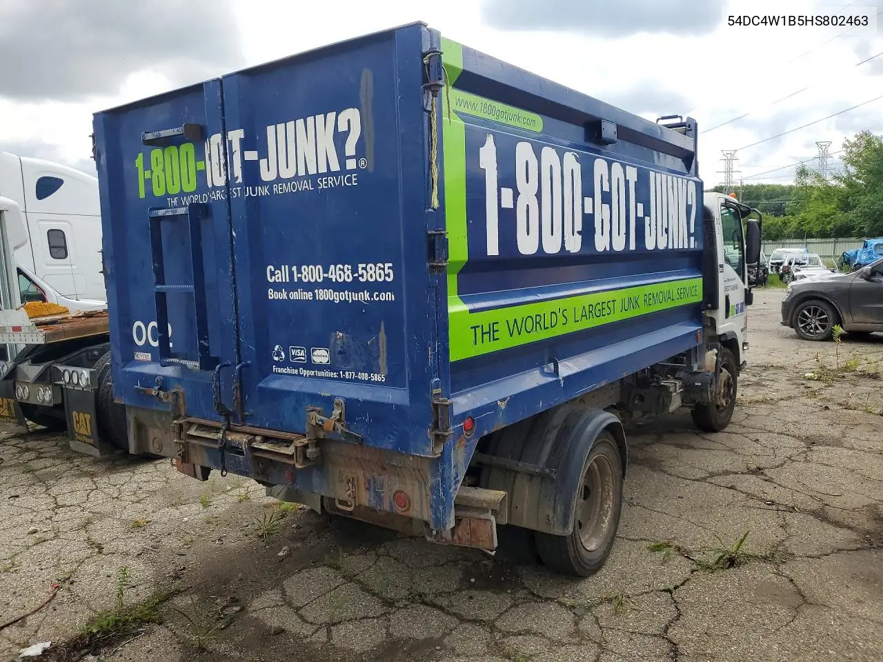 2019 Isuzu Npr Hd VIN: 54DC4W1B5HS802463 Lot: 58435186