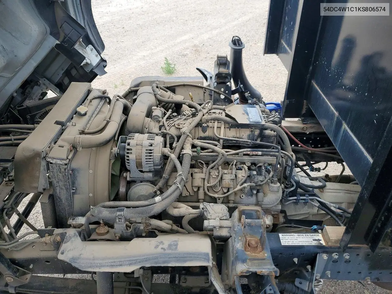 2019 Isuzu Npr Hd VIN: 54DC4W1C1KS806574 Lot: 59657586