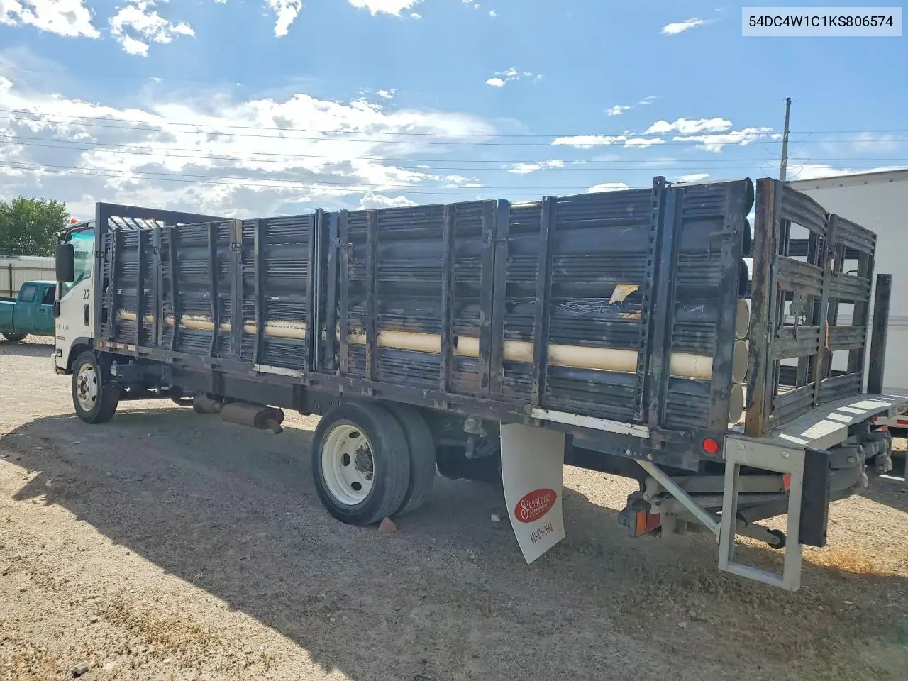 2019 Isuzu Npr Hd VIN: 54DC4W1C1KS806574 Lot: 59657586