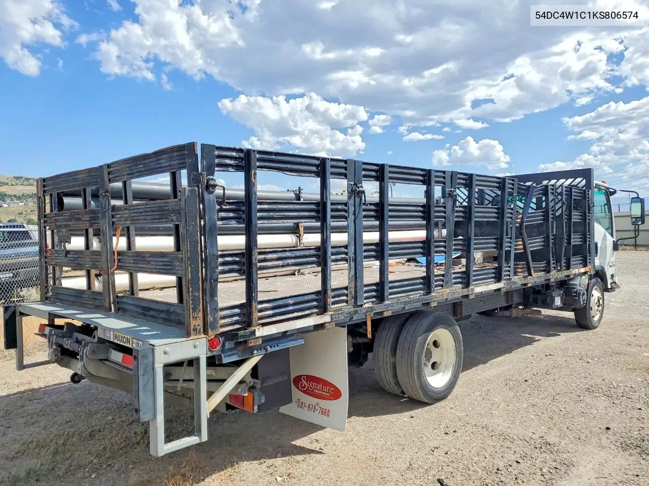 2019 Isuzu Npr Hd VIN: 54DC4W1C1KS806574 Lot: 59657586