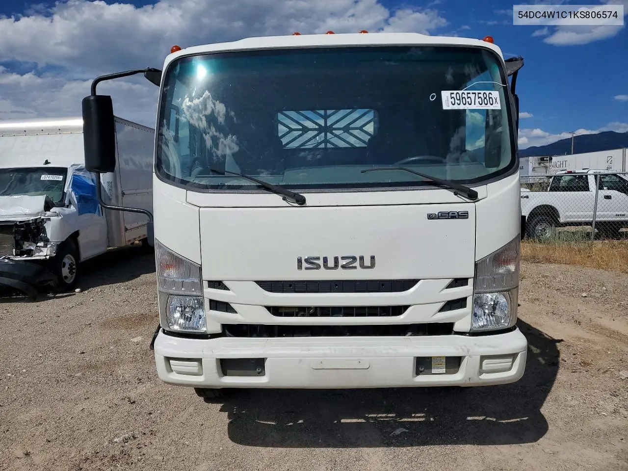 2019 Isuzu Npr Hd VIN: 54DC4W1C1KS806574 Lot: 59657586