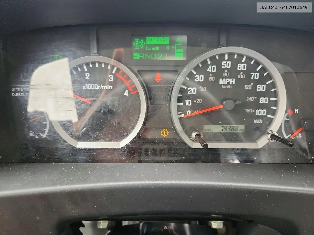 2020 Isuzu Npr Hd VIN: JALC4J164L7010549 Lot: 51848276