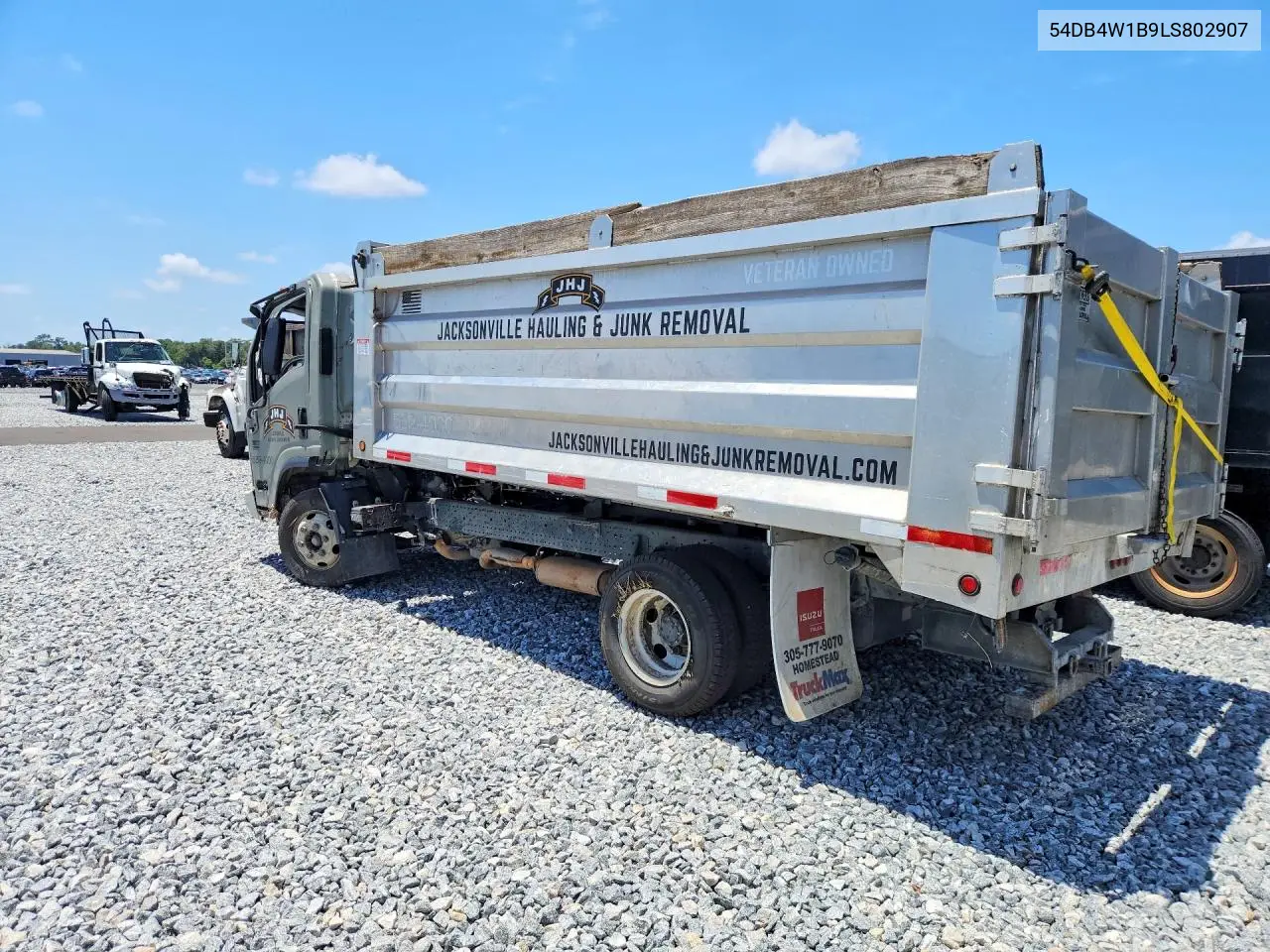 2020 Isuzu Npr Dump Truck VIN: 54DB4W1B9LS802907 Lot: 53101446