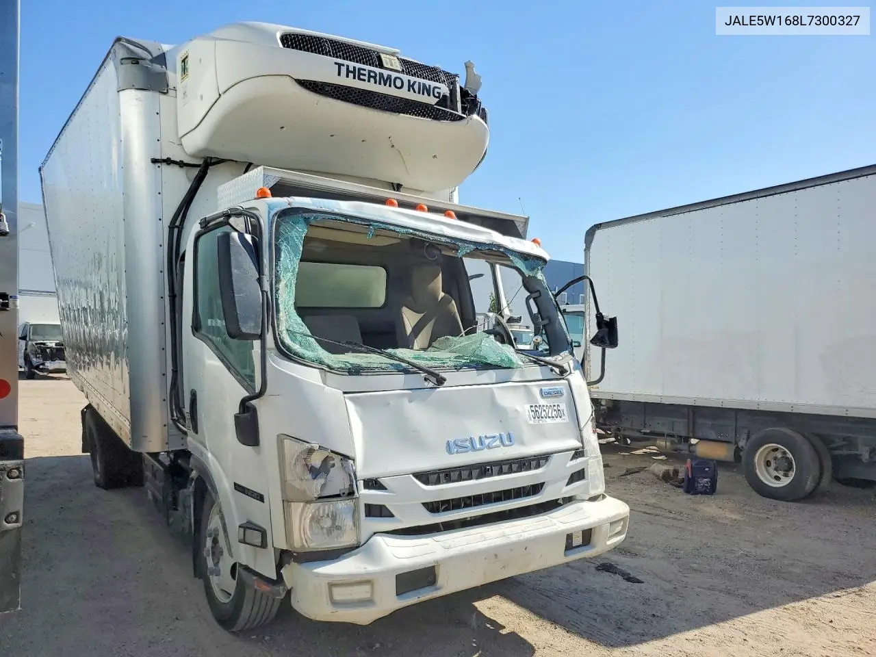 2020 Isuzu Nrr VIN: JALE5W168L7300327 Lot: 56252256