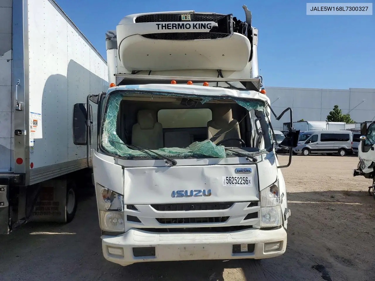 2020 Isuzu Nrr VIN: JALE5W168L7300327 Lot: 56252256
