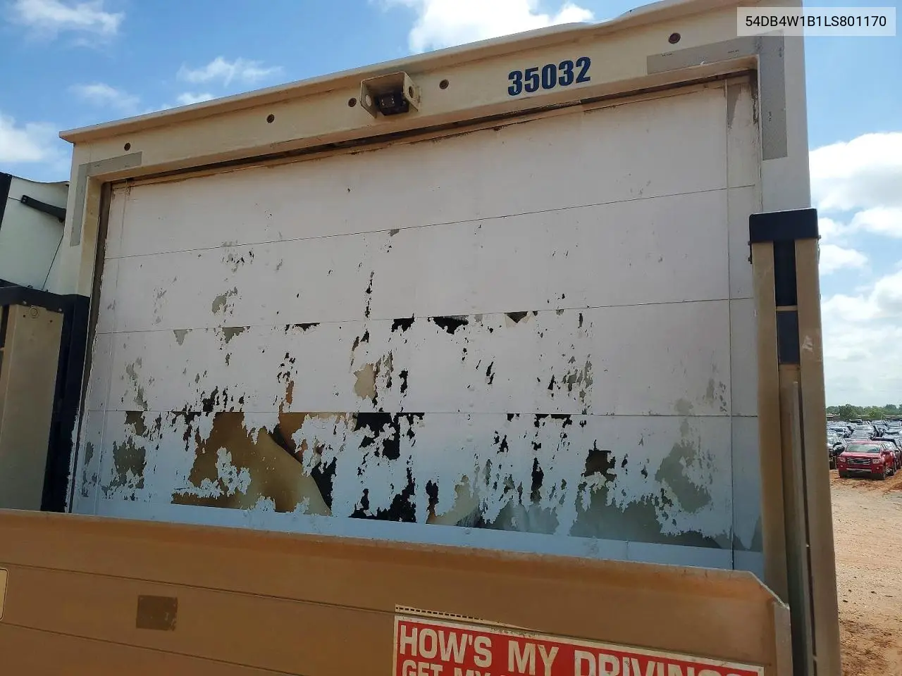 2020 Isuzu Npr Box Truck VIN: 54DB4W1B1LS801170 Lot: 56636026