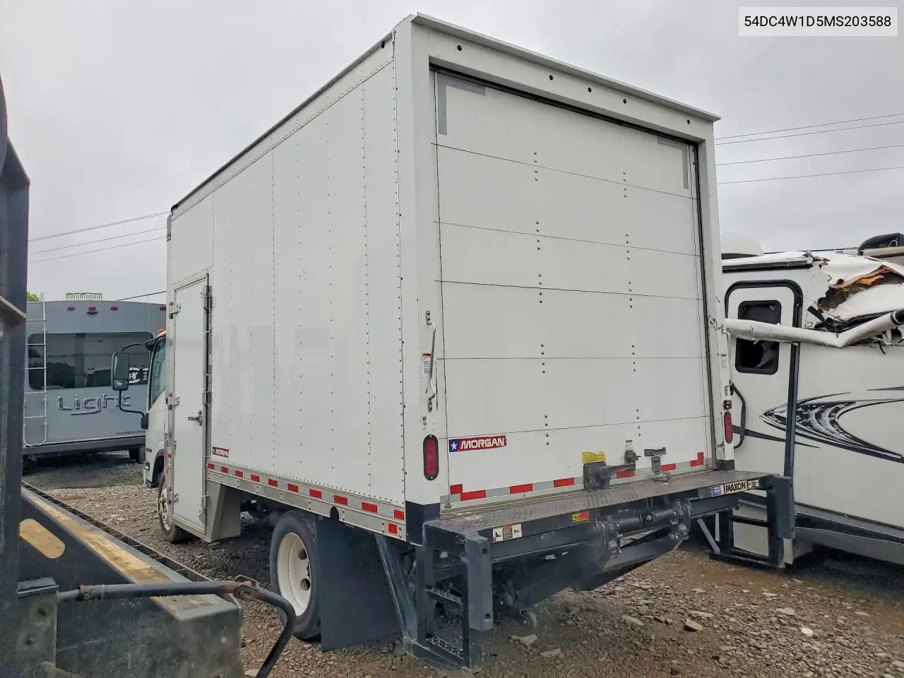 2021 Isuzu Npr Hd Box Truck VIN: 54DC4W1D5MS203588 Lot: 52551086