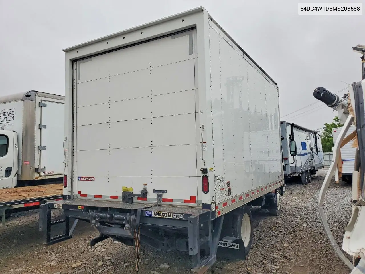 2021 Isuzu Npr Hd Box Truck VIN: 54DC4W1D5MS203588 Lot: 52551086
