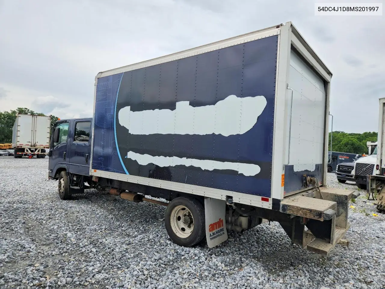 2021 Isuzu Npr Hd Box Truck VIN: 54DC4J1D8MS201997 Lot: 58950796
