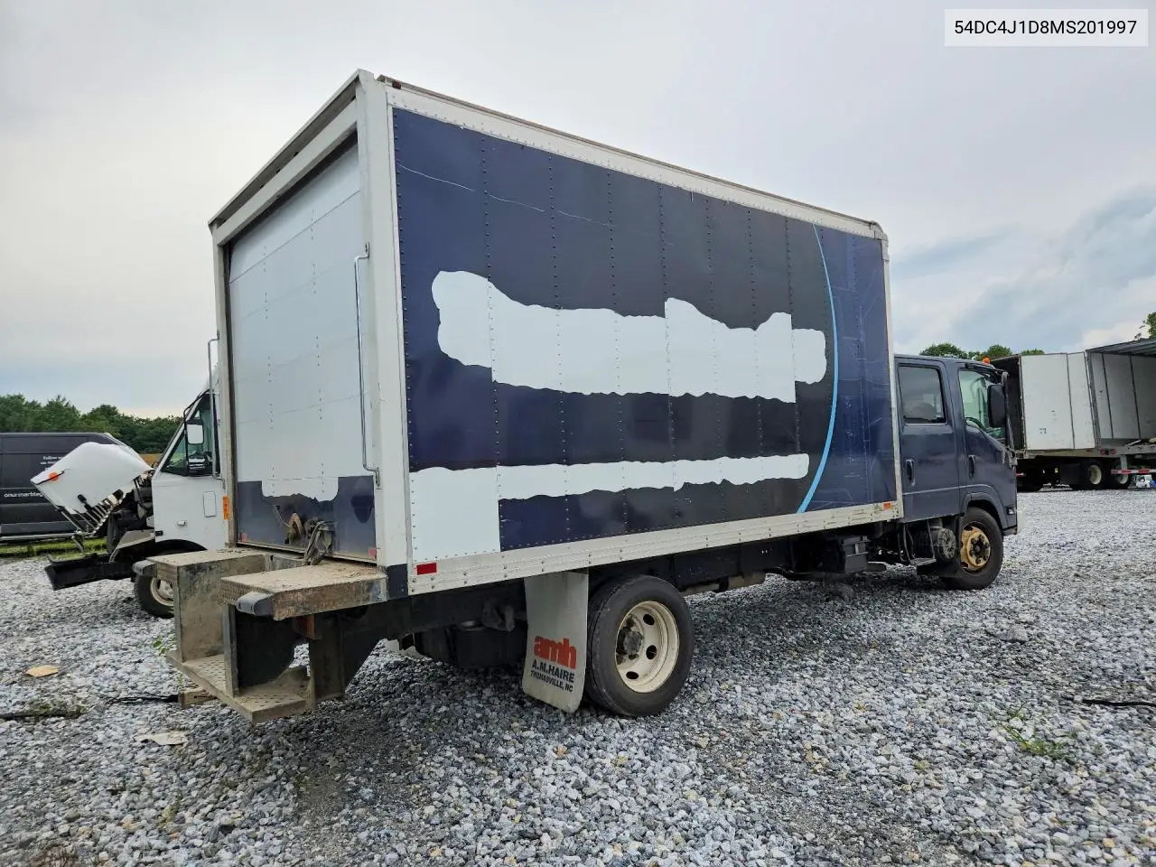 2021 Isuzu Npr Hd Box Truck VIN: 54DC4J1D8MS201997 Lot: 58950796