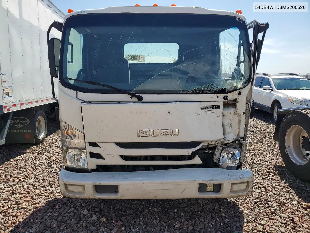 2021 Isuzu Npr VIN: 54DB4W1D3MS206520 Lot: 61000926