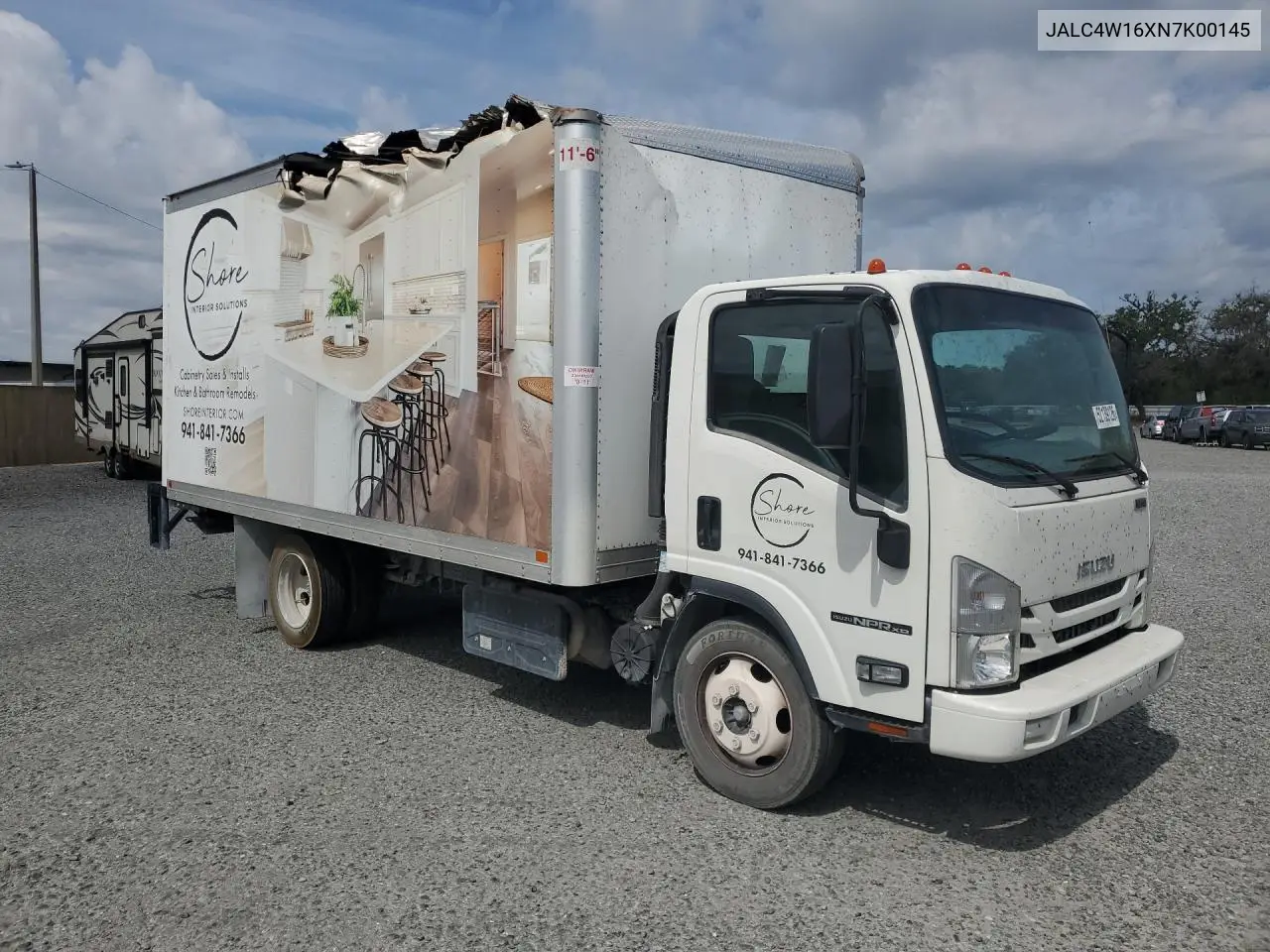 2022 Isuzu Npr Xd Box Truck VIN: JALC4W16XN7K00145 Lot: 52139126