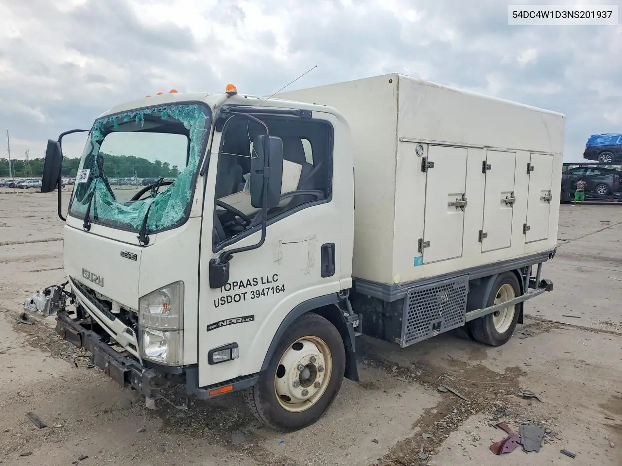2022 Isuzu Npr Hd VIN: 54DC4W1D3NS201937 Lot: 56169356