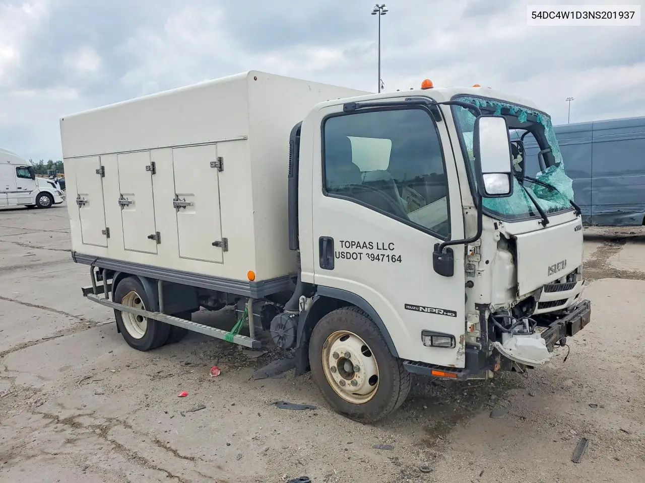 2022 Isuzu Npr Hd VIN: 54DC4W1D3NS201937 Lot: 56169356