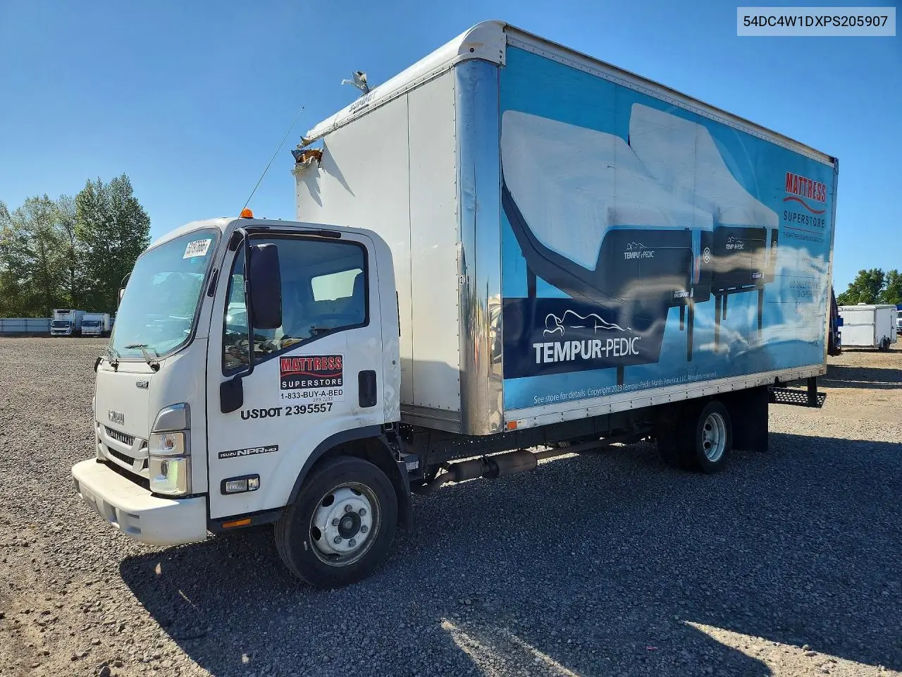2023 Isuzu Npr Hd Box Truck VIN: 54DC4W1DXPS205907 Lot: 53197666