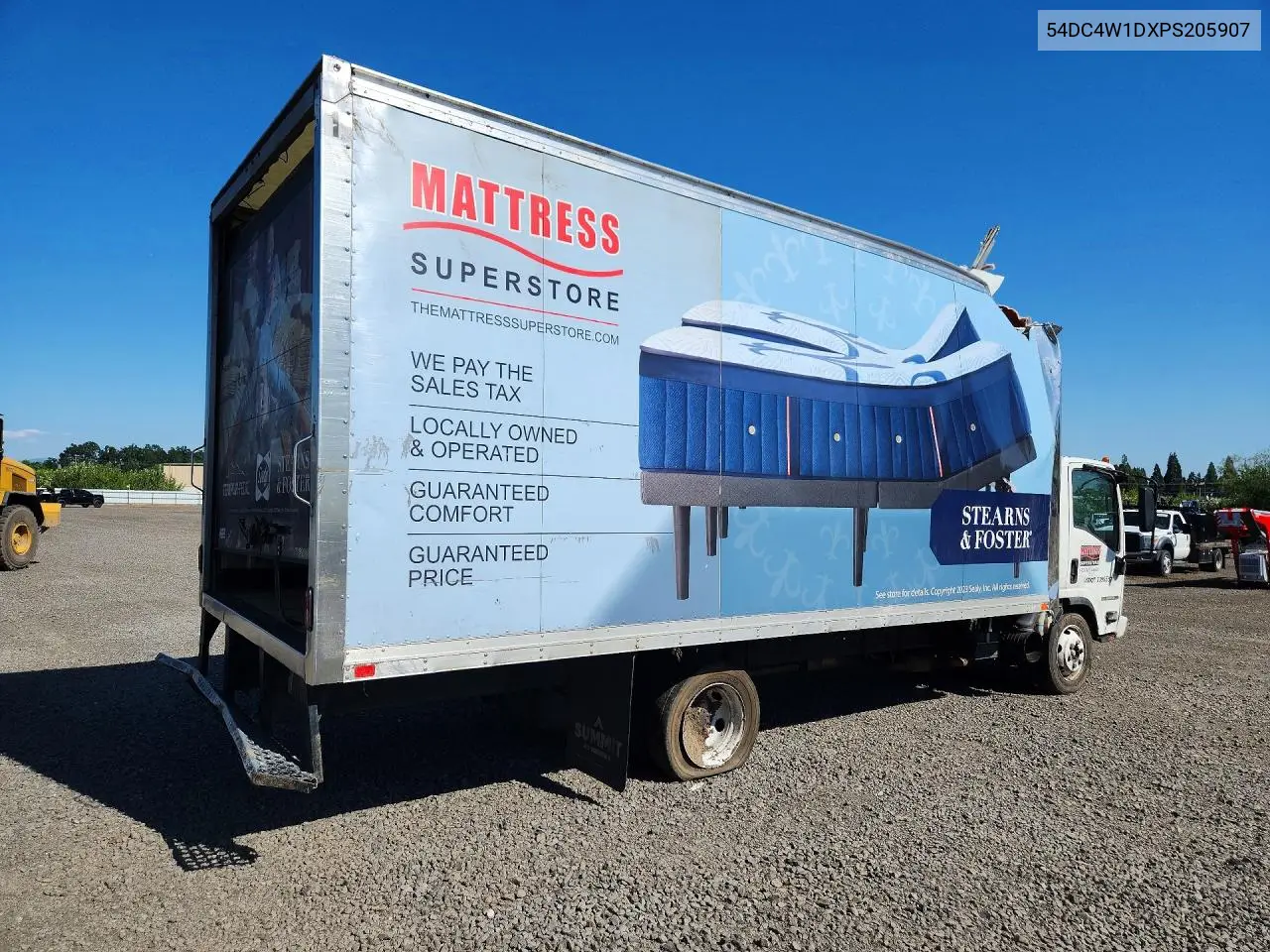 2023 Isuzu Npr Hd Box Truck VIN: 54DC4W1DXPS205907 Lot: 53197666