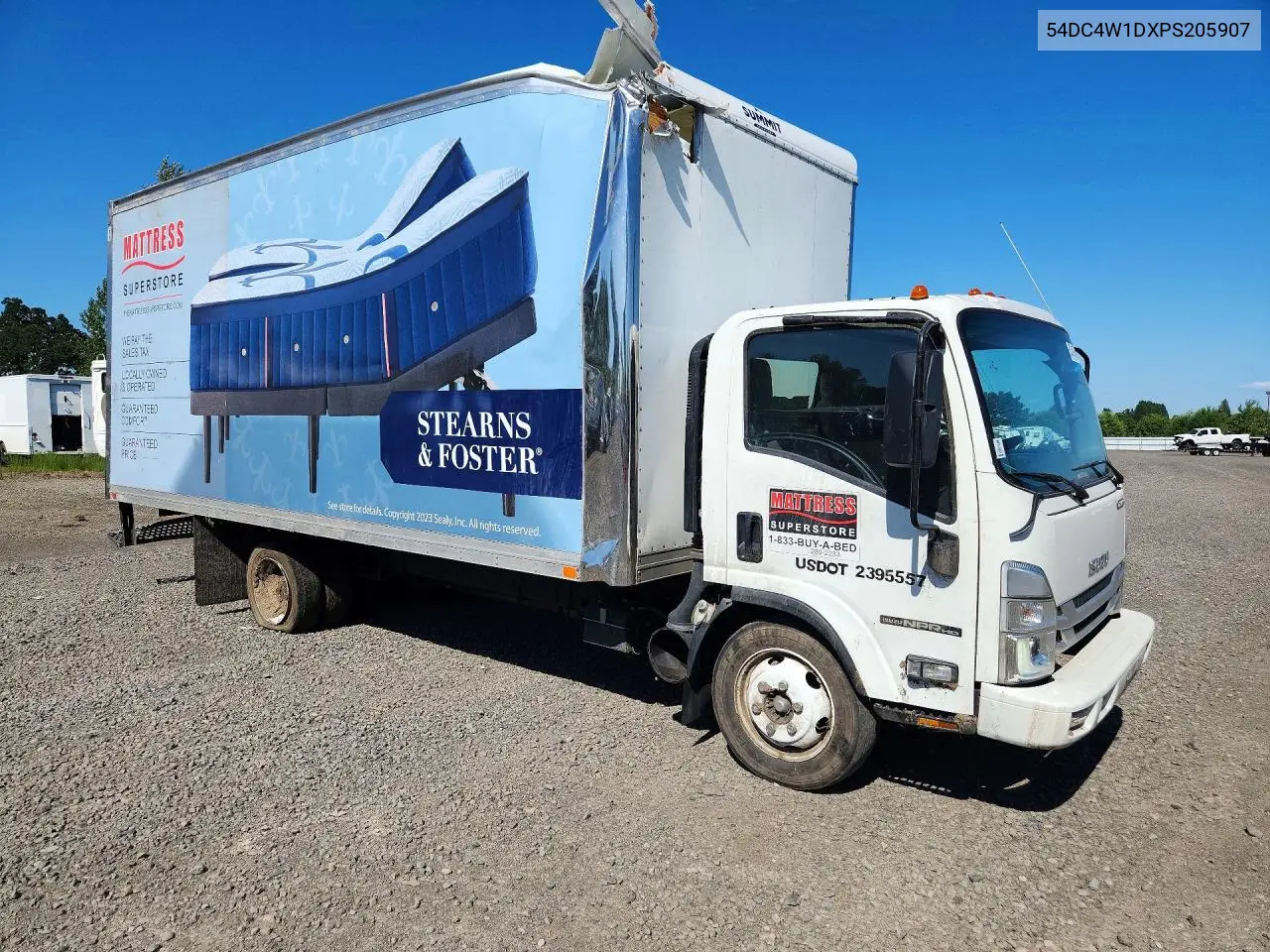 2023 Isuzu Npr Hd Box Truck VIN: 54DC4W1DXPS205907 Lot: 53197666