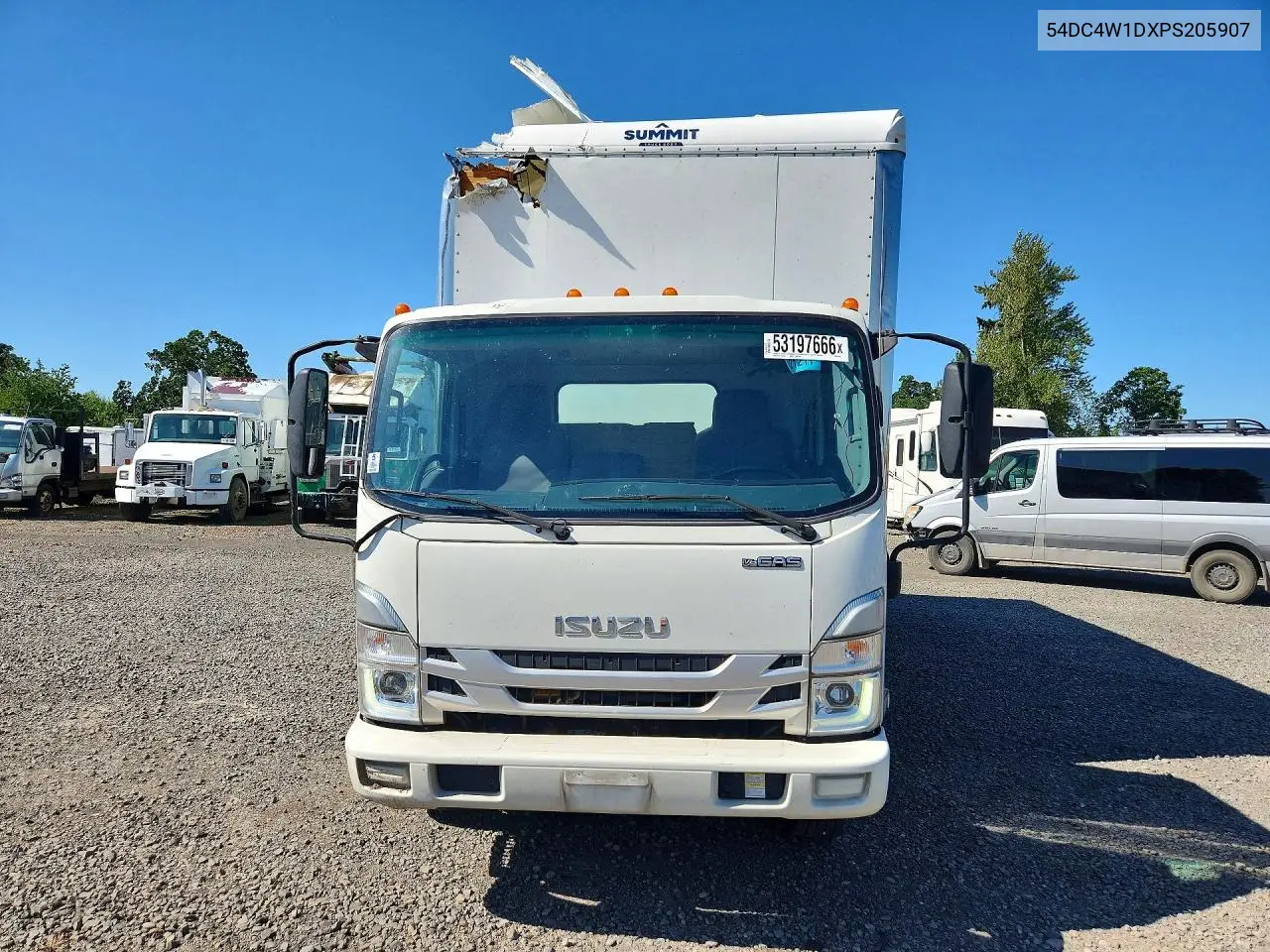 2023 Isuzu Npr Hd Box Truck VIN: 54DC4W1DXPS205907 Lot: 53197666