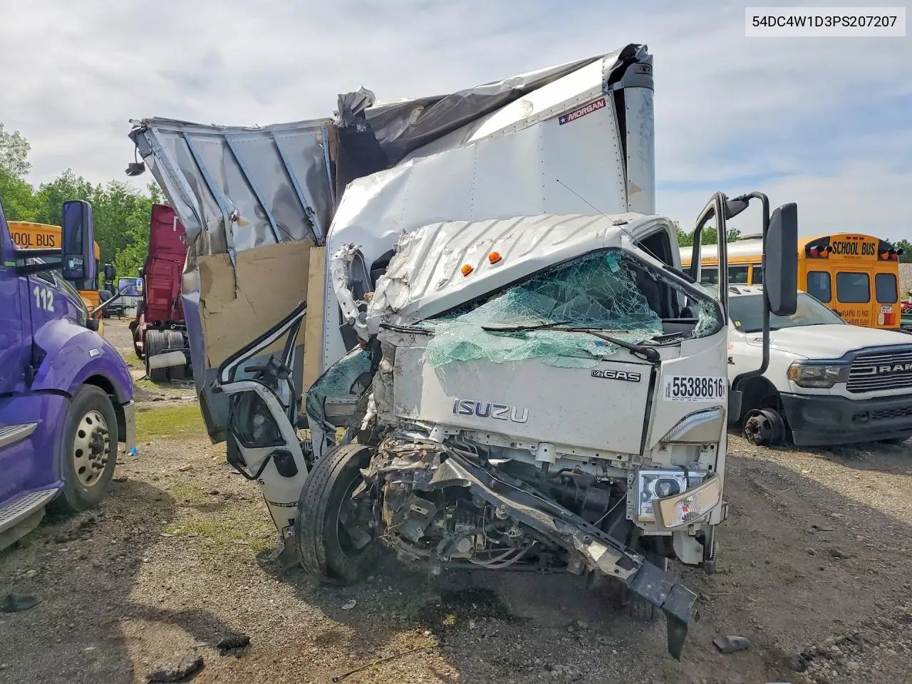 2023 Isuzu Npr Hd VIN: 54DC4W1D3PS207207 Lot: 55388616