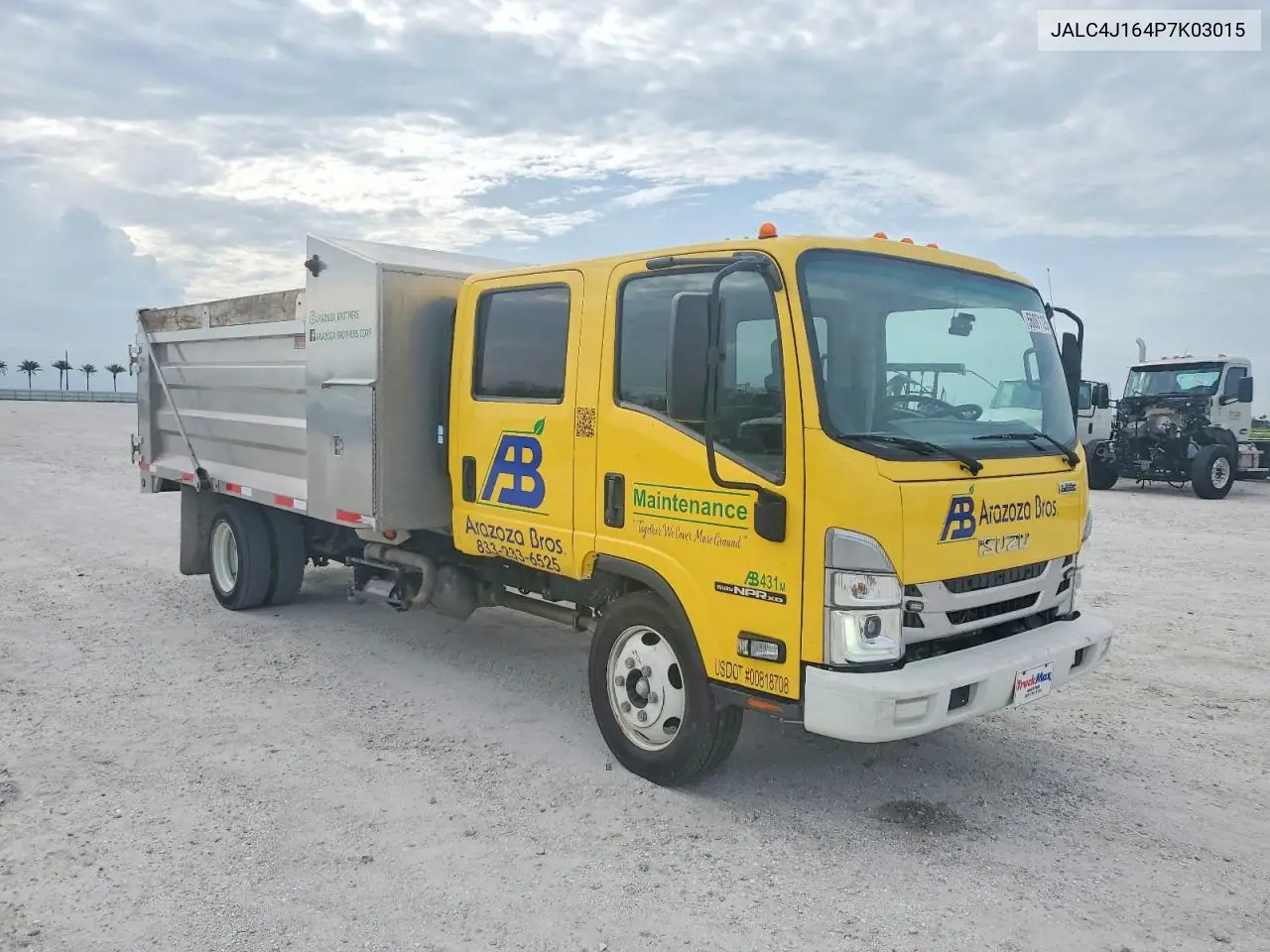 2023 Isuzu Npr Xd Dump Truck VIN: JALC4J164P7K03015 Lot: 56061126