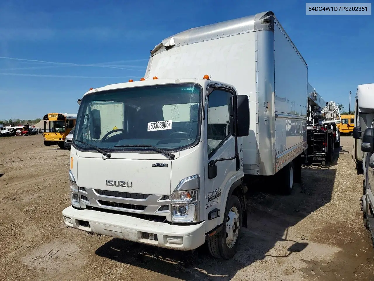2023 Isuzu Npr Hd Box Truck *** Prior Fleet *** VIN: 54DC4W1D7PS202351 Lot: 56723596
