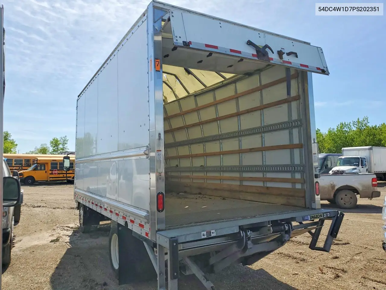 2023 Isuzu Npr Hd Box Truck *** Prior Fleet *** VIN: 54DC4W1D7PS202351 Lot: 56723596
