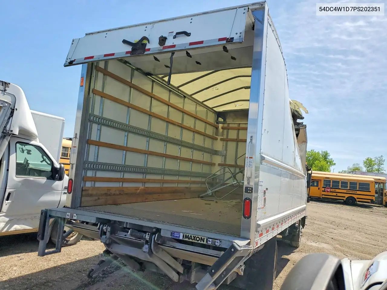 2023 Isuzu Npr Hd Box Truck *** Prior Fleet *** VIN: 54DC4W1D7PS202351 Lot: 56723596