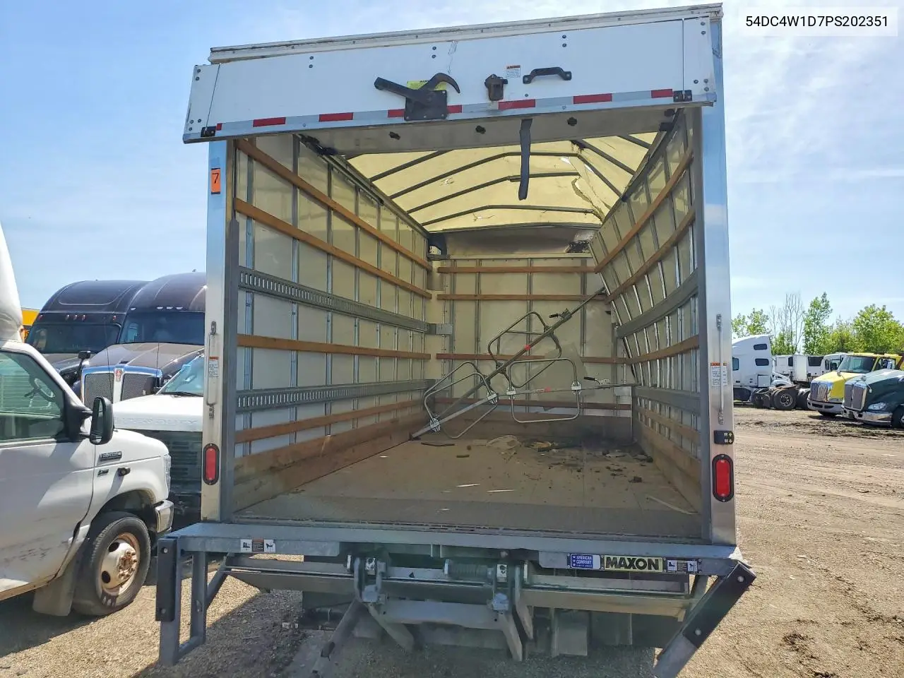2023 Isuzu Npr Hd Box Truck *** Prior Fleet *** VIN: 54DC4W1D7PS202351 Lot: 56723596