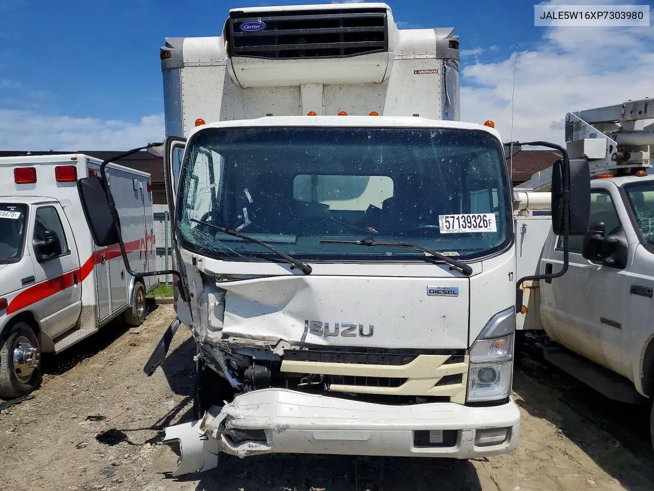 2023 Isuzu Nrr VIN: JALE5W16XP7303980 Lot: 57139326