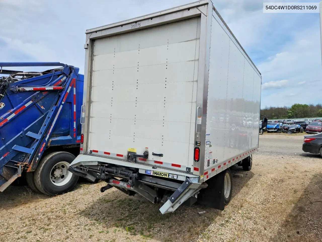 2024 Isuzu Npr Hd Box Truck VIN: 54DC4W1D0RS211069 Lot: 47386526