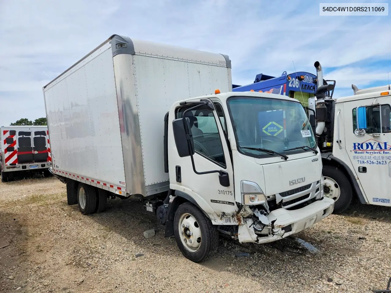 2024 Isuzu Npr Hd Box Truck VIN: 54DC4W1D0RS211069 Lot: 47386526
