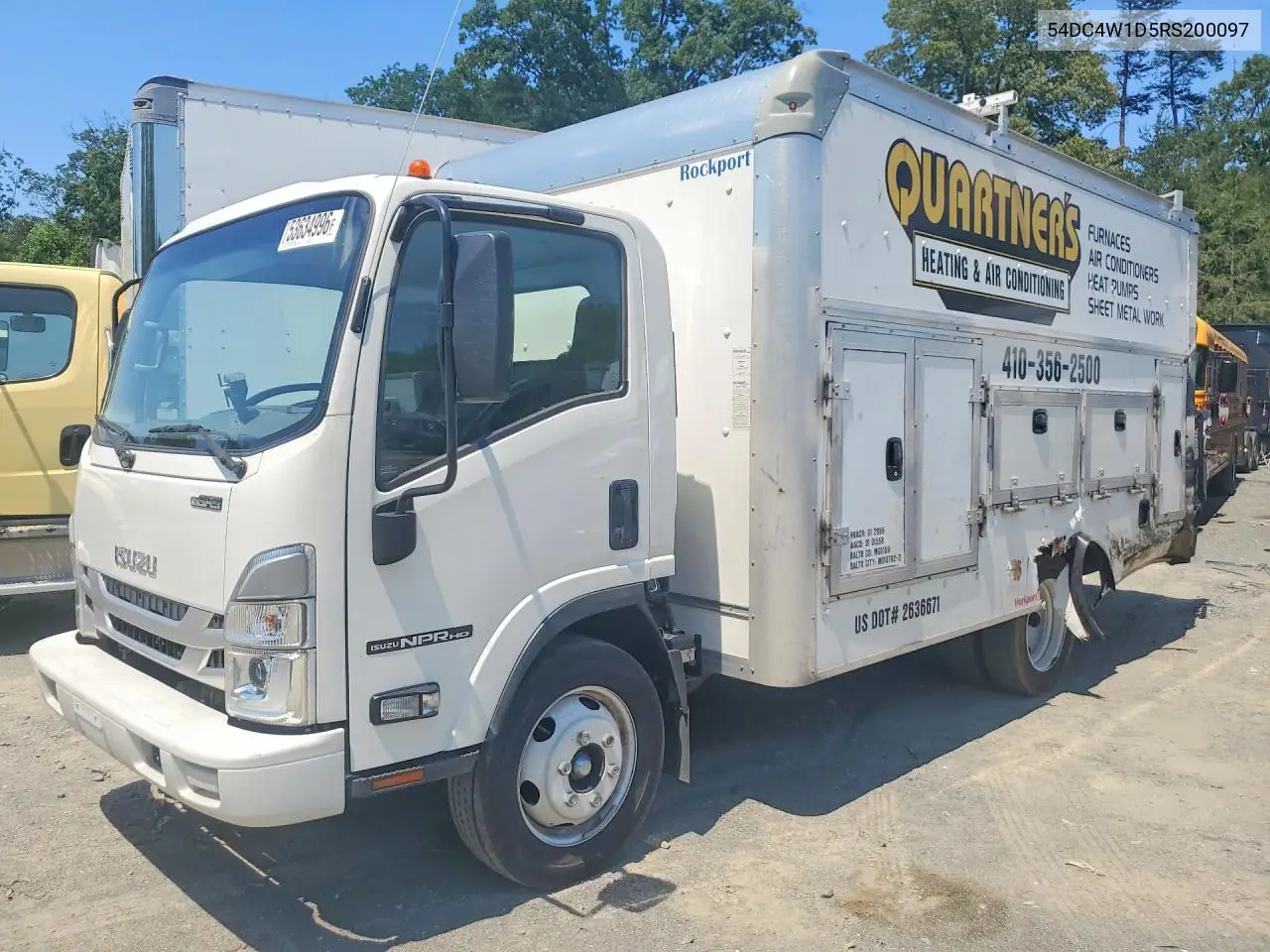 2024 Isuzu Npr Xd VIN: 54DC4W1D5RS200097 Lot: 53634996