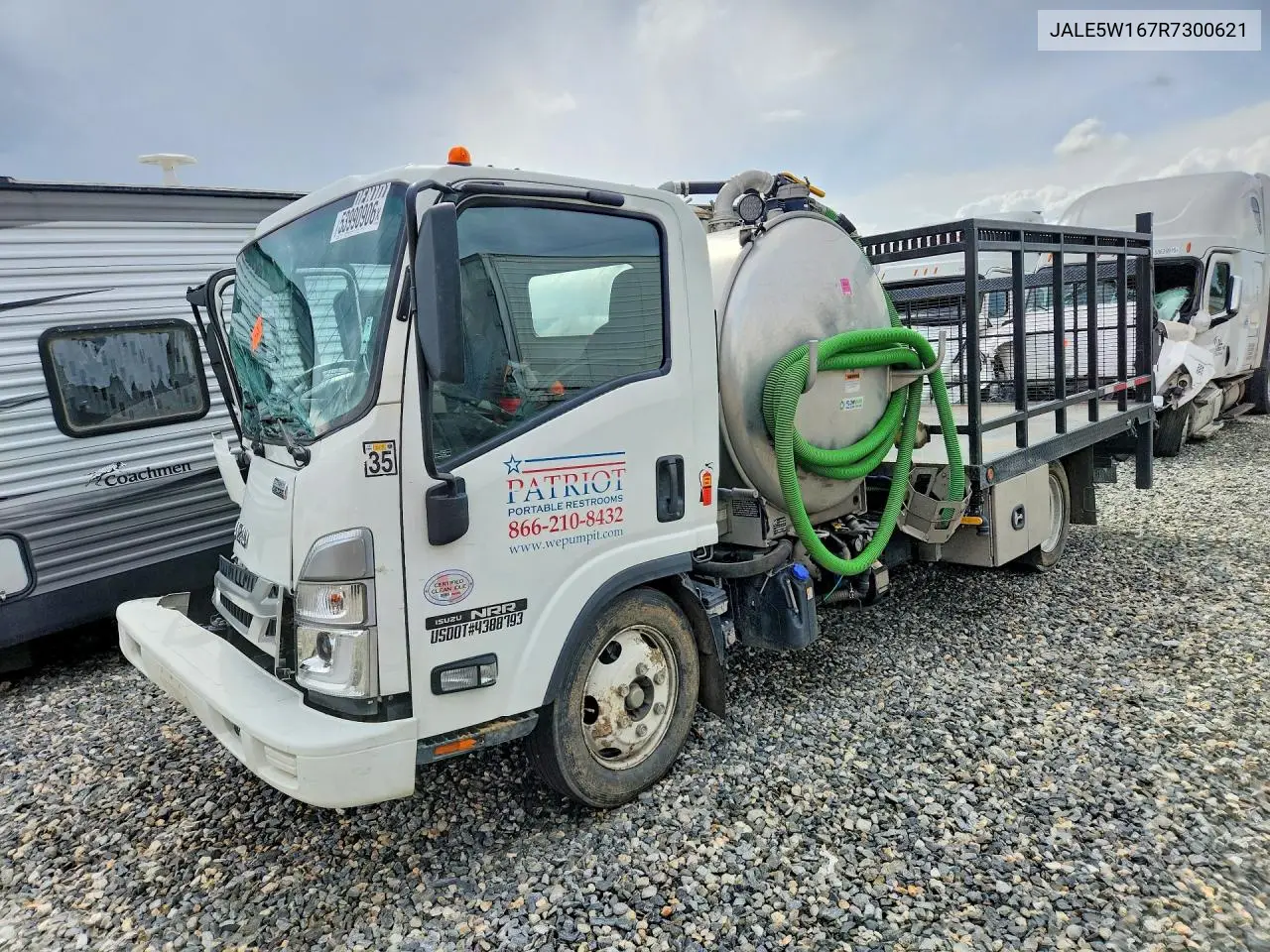 2024 Isuzu Nrr VIN: JALE5W167R7300621 Lot: 53990906