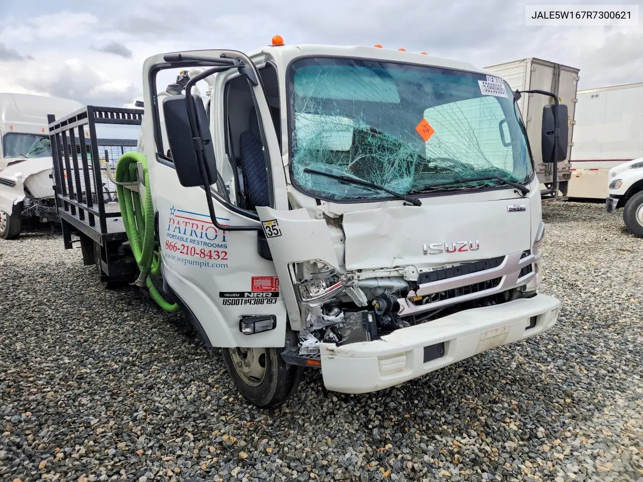 2024 Isuzu Nrr VIN: JALE5W167R7300621 Lot: 53990906