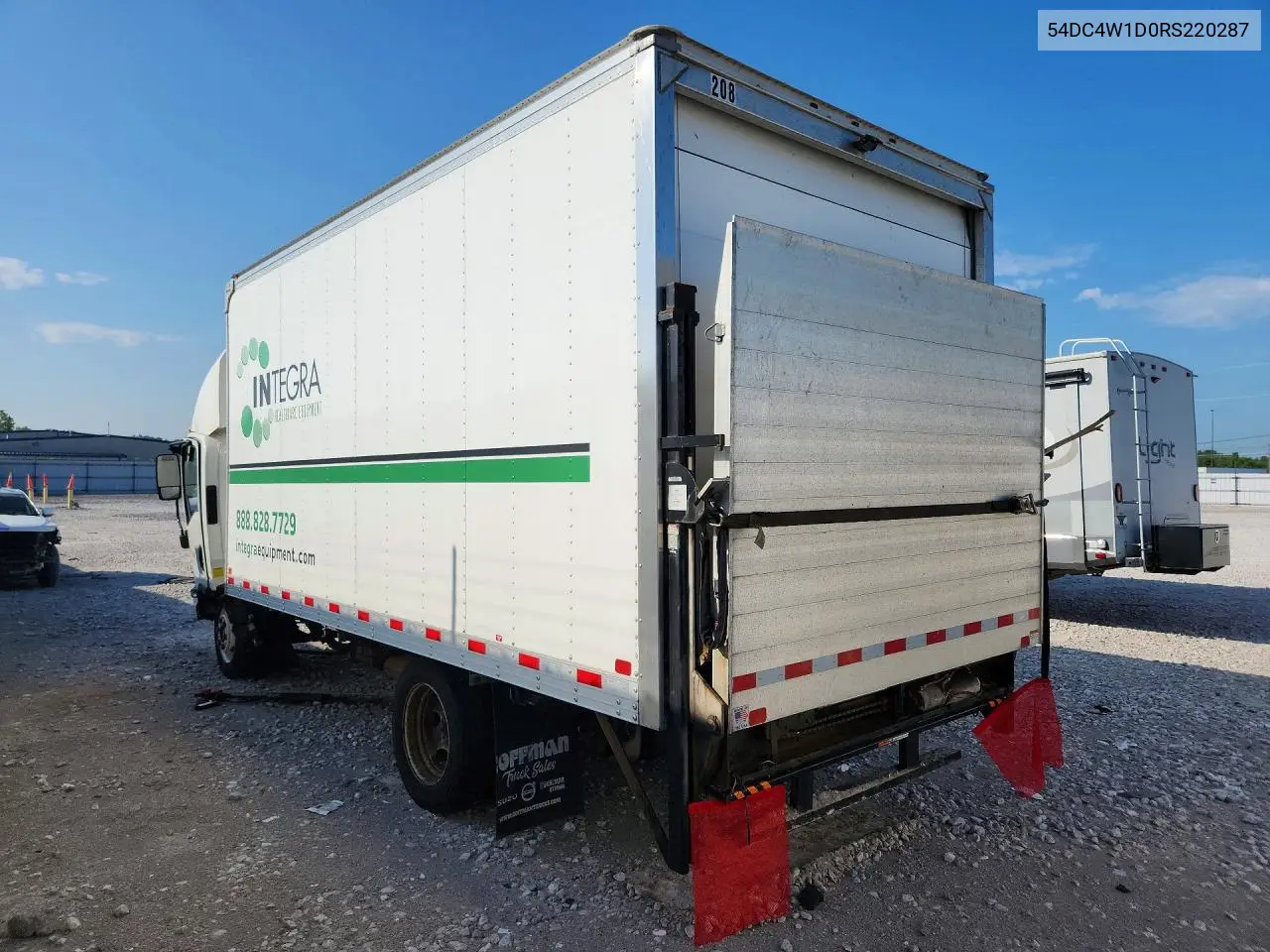 2024 Isuzu Npr Hd Delivery Truck VIN: 54DC4W1D0RS220287 Lot: 58483836