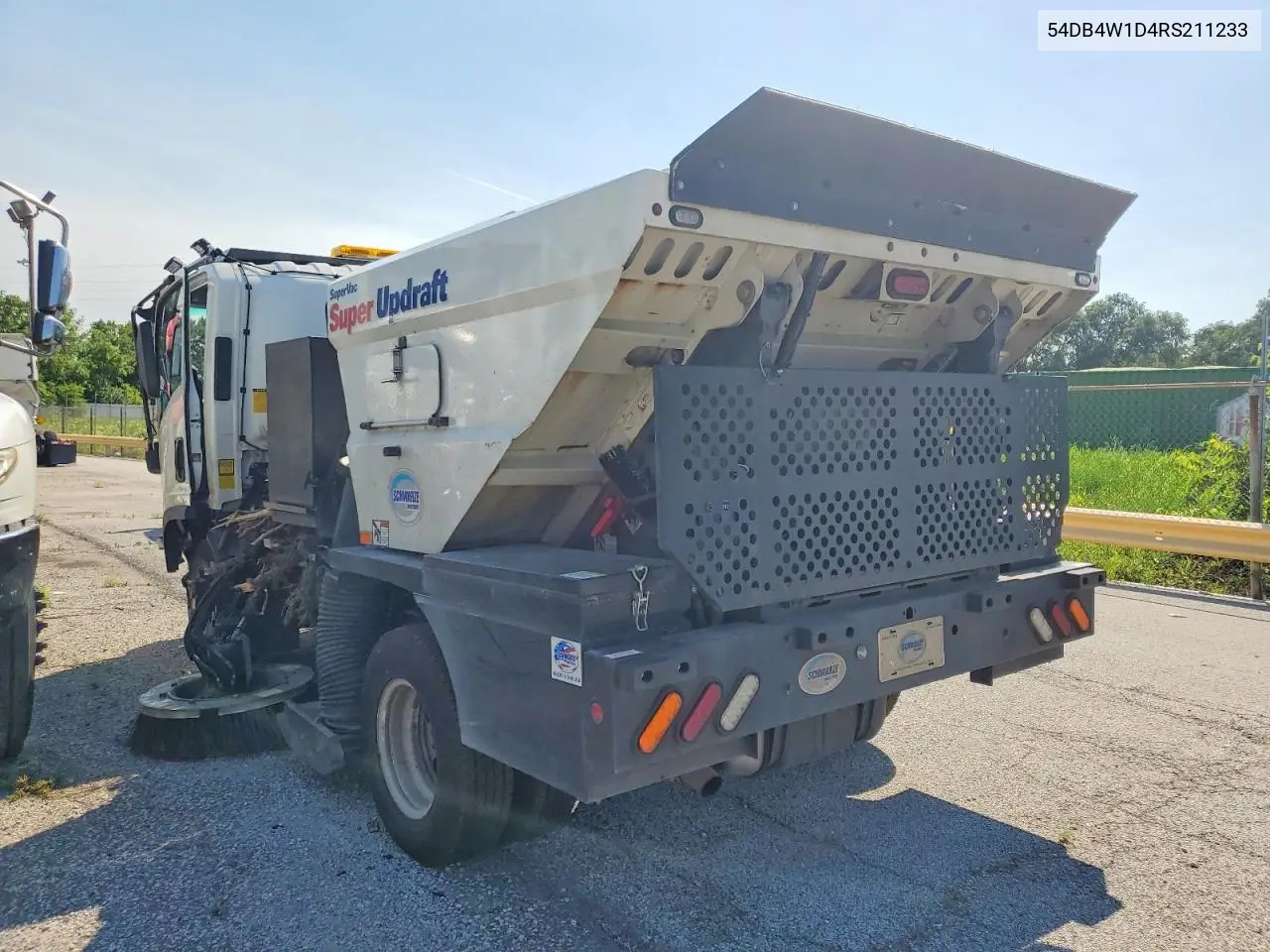 2024 Isuzu Npr Sweeper Truck VIN: 54DB4W1D4RS211233 Lot: 85456045