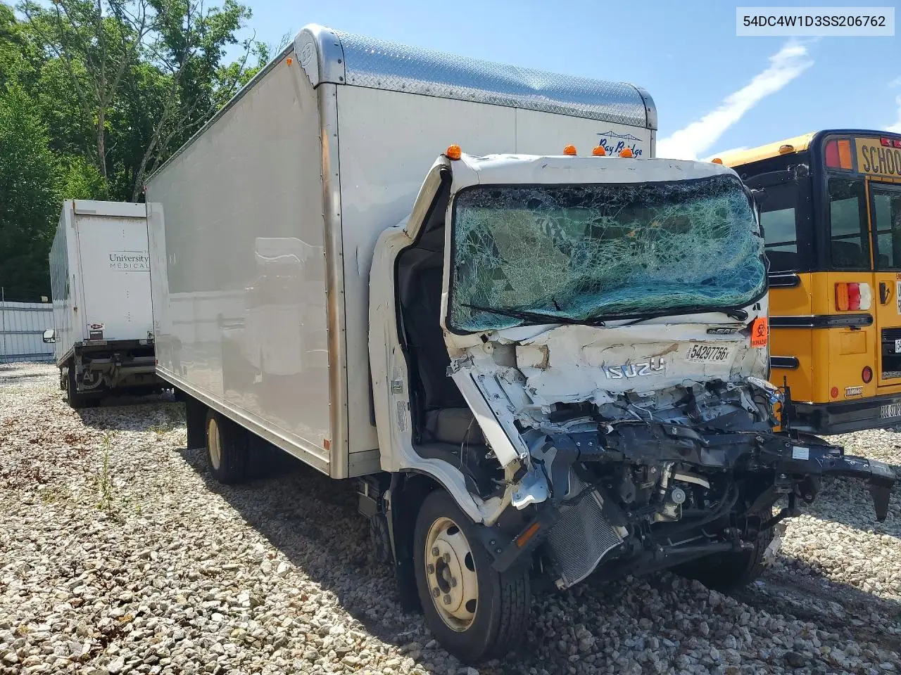 2025 Isuzu Npr Hd Box Truck VIN: 54DC4W1D3SS206762 Lot: 54297756
