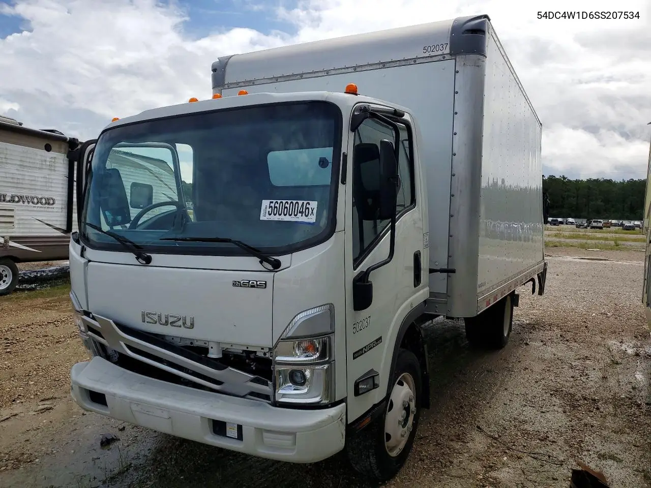 2025 Isuzu Npr Hd Box Truck VIN: 54DC4W1D6SS207534 Lot: 56060046