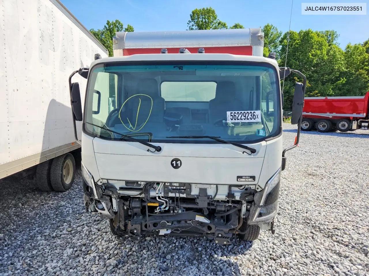 2025 Isuzu Npr Hd VIN: JALC4W167S7023551 Lot: 56229236