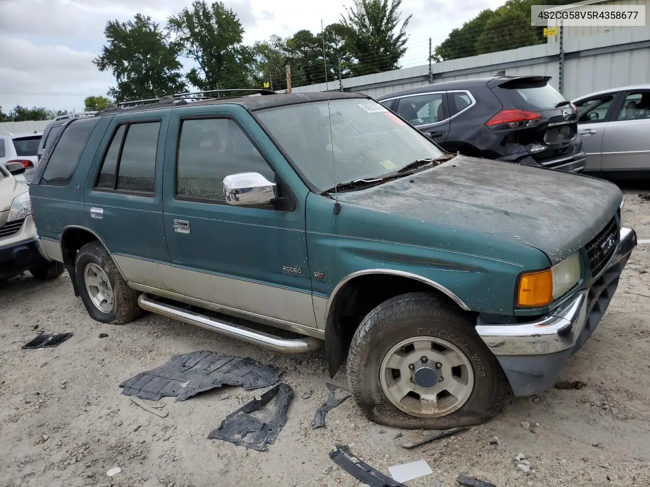 1999 Isuzu Rodeo VIN: 4S2CG58V5R4358677 Lot: 50691255