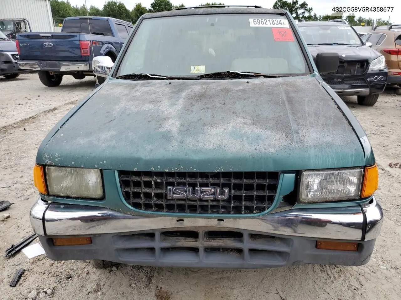 1999 Isuzu Rodeo VIN: 4S2CG58V5R4358677 Lot: 50691255