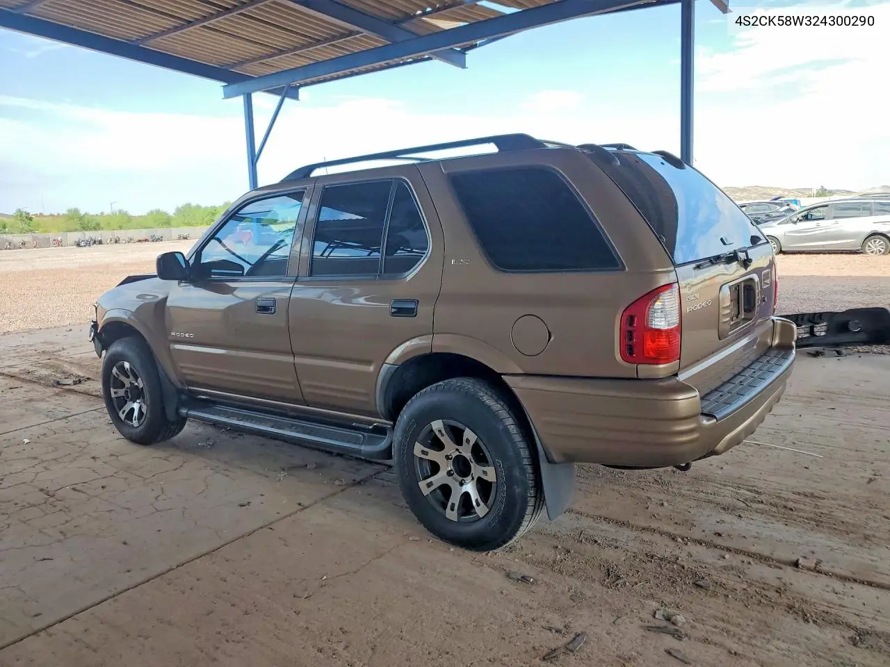 2002 Isuzu Rodeo S VIN: 4S2CK58W324300290 Lot: 59406706