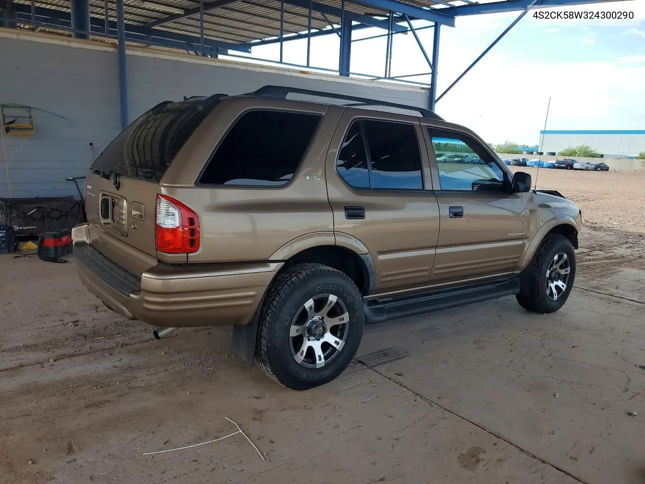 2002 Isuzu Rodeo S VIN: 4S2CK58W324300290 Lot: 59406706