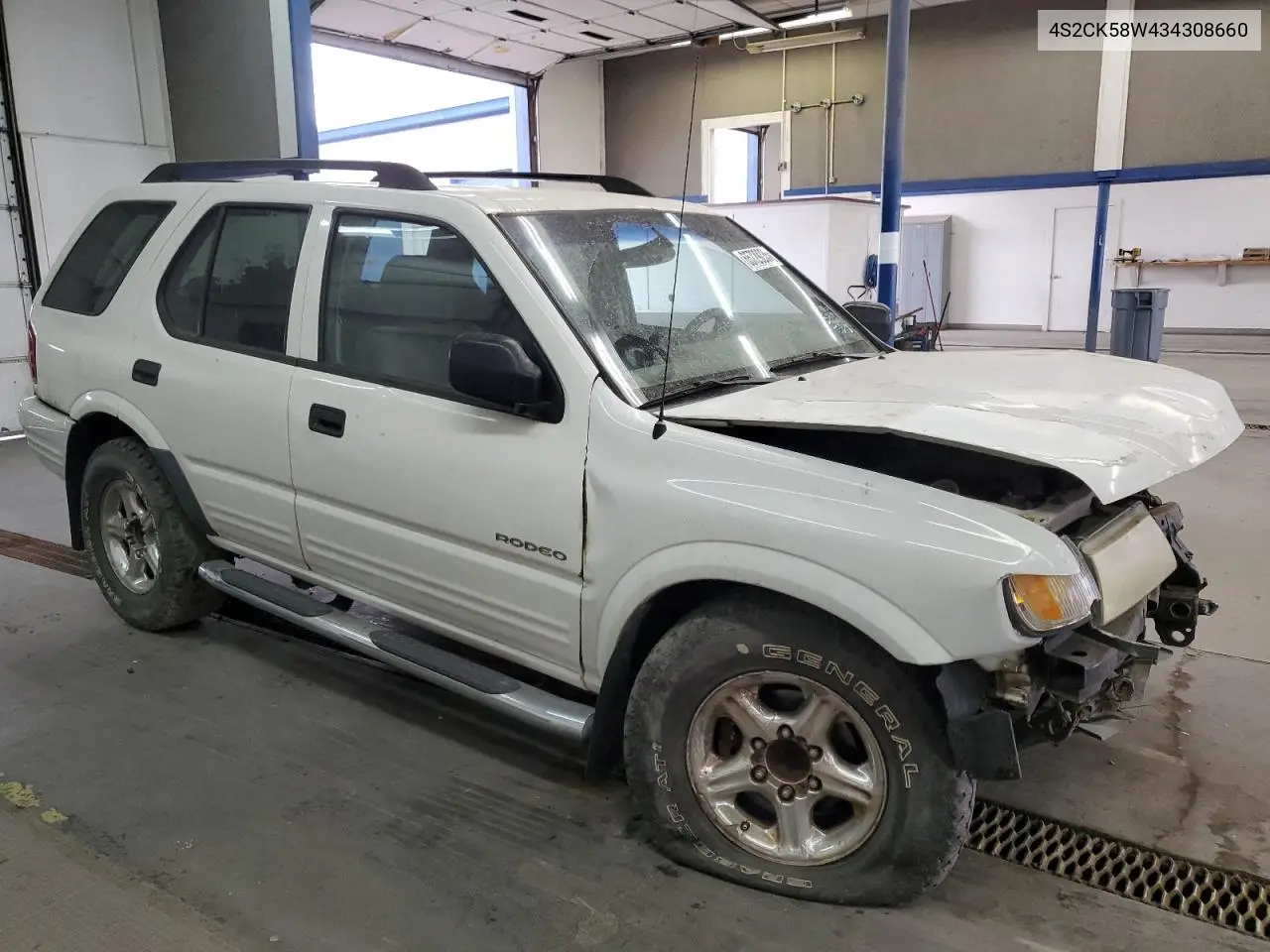 2003 Isuzu Rodeo S VIN: 4S2CK58W434308660 Lot: 65729235