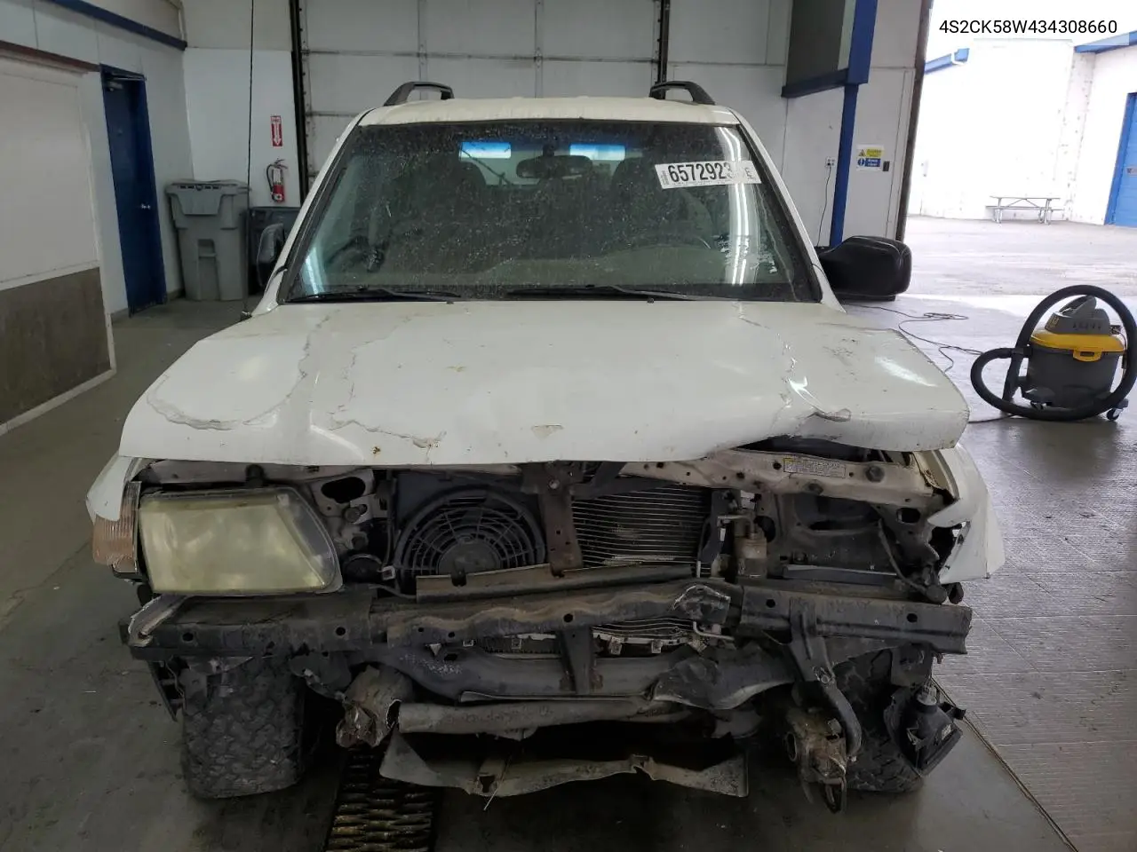 2003 Isuzu Rodeo S VIN: 4S2CK58W434308660 Lot: 65729235