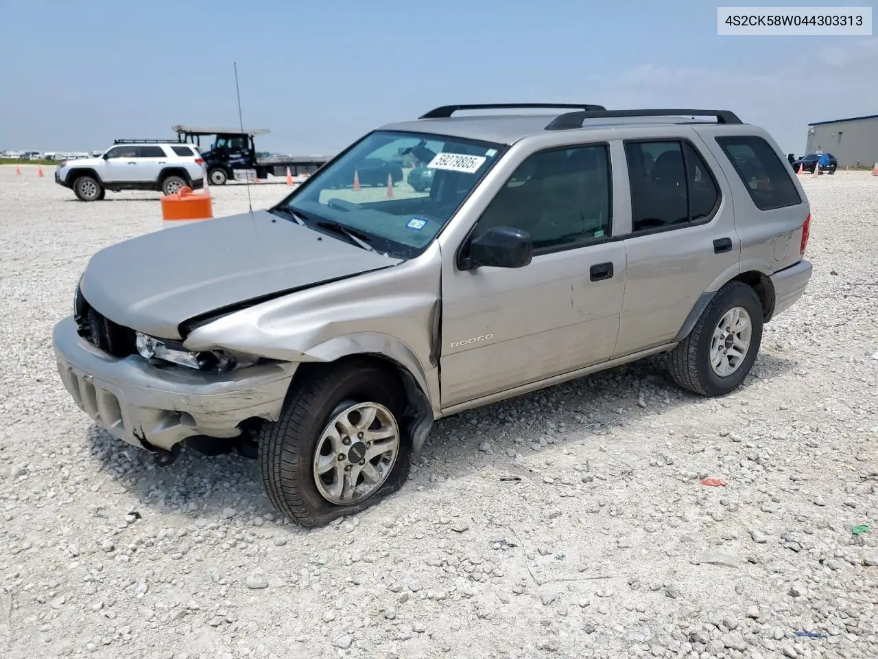 2004 Isuzu Rodeo S VIN: 4S2CK58W044303313 Lot: 49073716