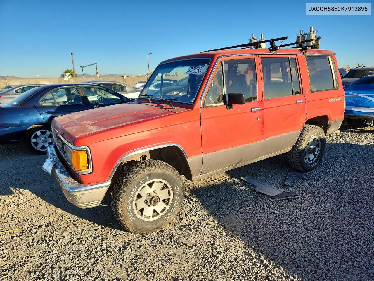 1989 Isuzu Trooper Ii VIN: JACCH58E0K7912896 Lot: 79212485